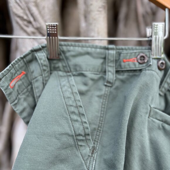 G1 All Purpose Goods Surplus Womens Short Size 2 Army Olive Green - Picture 8 of 11